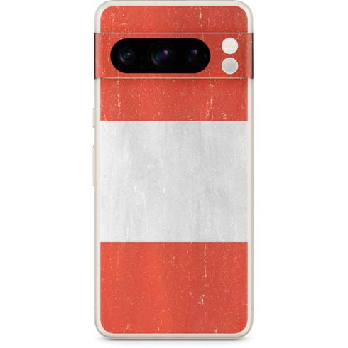 Distressed Austria Flag Google Pixel 8 Pro Skin